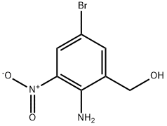 (2-Amino-5-bromo-3-nitro-phenyl)-methanol Structure