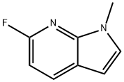 6-fluoro-1-methyl-1H-pyrrolo[2,3-b]pyridine Structure