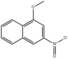 1-Methoxy-3-nitronaphthalene Structure