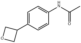 N-(4-(oxetan-3-yl)phenyl)acetamide Structure