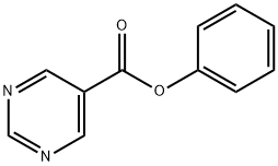 Phenyl pyrimidine-5-carboxylate Structure