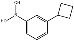 3-Cyclobutylphenylboronic acid Structure