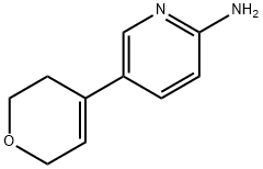 5-(3,6-DIHYDRO-2H-PYRAN-4-YL)PYRIDIN-2-AMINE 구조식 이미지
