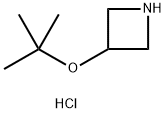 3-tert-butoxyazetidine hydrochloride Structure