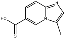 3-Iodo-imidazo[1,2-a]pyridine-6-carboxylic acid Structure