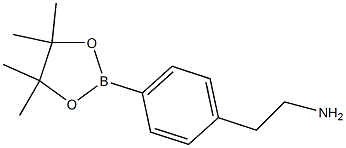 2-(4-(4,4,5,5-tetramethyl-1,3,2-dioxaborolan-2-yl)phenyl)ethanamine Structure
