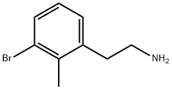 2-(3-bromo-2-methylphenyl)ethanamine Structure