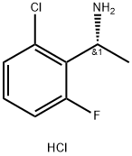 (R)-1-(2-Chloro-6-fluorophenyl)ethanamine hydrochloride Structure