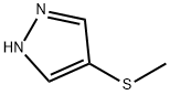 4-(methylthio)-1H-pyrazole Structure