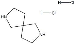 2,7-Diaza-spiro[4.4]nonane dihydrochloride Structure