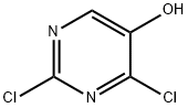 2,4-dichloropyrimidin-5-ol 구조식 이미지