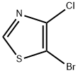 5-Bromo-4-chlorothiazole 구조식 이미지