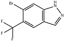 6-bromo-5-(trifluoromethyl)-1H-indazole Structure