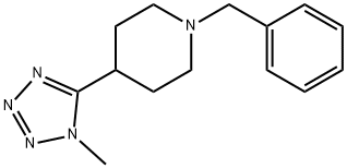 1-benzyl-4-(1-methyl-1H-tetrazol-5-yl)piperidine Structure