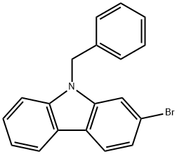 9-Benzyl-2-bromo-9H-carbazole 구조식 이미지