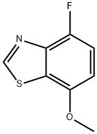 4-fluoro-7-methoxybenzo[d]thiazole Structure