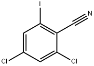 2,4-dichloro-6-iodoBenzonitrile Structure