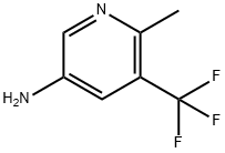 6-Methyl-5-(trifluoromethyl)pyridin-3-amine Structure