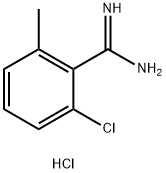 2-Chloro-6-methyl-benzamidine hydrochloride Structure