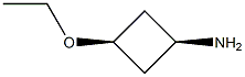 cis-3-ethoxycyclobutan-1-amine 구조식 이미지