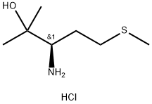 (R)-3-Amino-2-methyl-5-(methylthio)pentan-2-ol hydrochloride 구조식 이미지