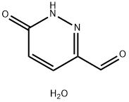 6-Oxo-1,6-dihydropyridazine-3-carbaldehyde hydrate Structure