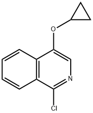 1-chloro-4-(cyclopropyloxy)isoquinoline 구조식 이미지