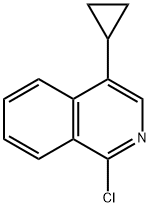 1-chloro-4-cyclopropylisoquinoline 구조식 이미지