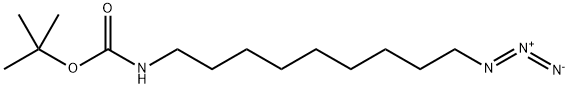 N-Boc-9-azidononan-1-amine Structure