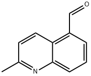 2-Methylquinoline-5-carbaldehyde Structure