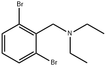 (2,6-Bromobenzyl)-diethylamine 구조식 이미지