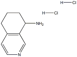 5,6,7,8-Tetrahydro-isoquinolin-8-ylamine dihydrochloride Structure