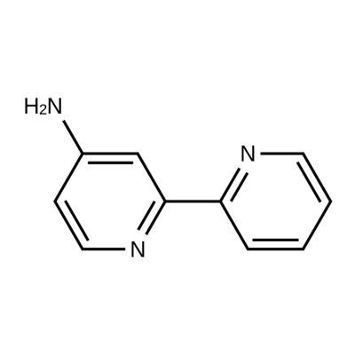 2,2'-bipyridin-4-amine 구조식 이미지