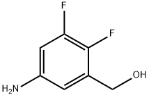 (5-Amino-2,3-difluorophenyl)methanol Structure