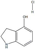 Indolin-4-ol hydrochloride Structure