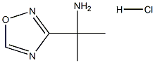 2-(1,2,4-oxadiazol-3-yl)propan-2-aminehydrochloride Structure