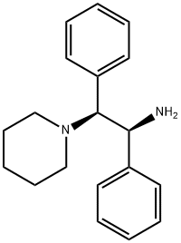 (1S,2S)-1,2-diphenyl-1-Piperidineethanamine Structure