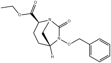 methyl (2S,5R)-6-(benzyloxy)-7-oxo-1,6-diazabicyclo[3.2.1]octane-2-carboxylate Structure