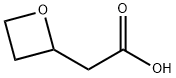 2-Oxetaneacetic acid Structure