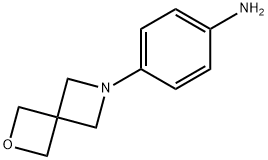 4-(2-oxa-6-azaspiro[3.3]hept-6-yl)benzenamine Structure