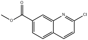 Methyl 2-chloroquinoline-7-carboxylate Structure