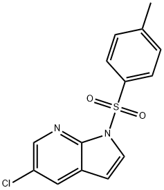 5-chloro-1-tosyl-1H-pyrrolo[2,3-b]pyridine Structure