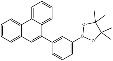 1417522-96-3 4,4,5,5-tetramethyl-2-[3-(9-phenanthrenyl)phenyl]-1,3,2-Dioxaborolane