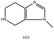 3-Methyl-4,5,6,7-tetrahydro-3H-imidazo[4,5-c]pyridine dihydrochloride Structure