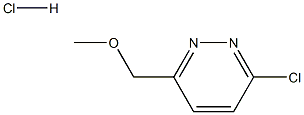 3-Chloro-6-methoxymethyl-pyridazine hydrochloride Structure