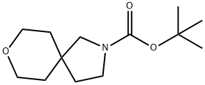tert-Butyl 8-oxa-2-azaspiro[4.5]decane-2-carboxylate Structure