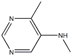 N,4-dimethylpyrimidin-5-amine Structure