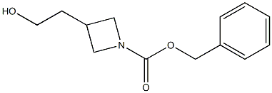 benzyl 3-(2-hydroxyethyl)azetidine-1-carboxylate Structure