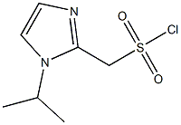 (1-isopropyl-1H-imidazol-2-yl)methanesulfonyl chloride 구조식 이미지