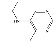 N-isopropyl-4-methylpyrimidin-5-amine Structure